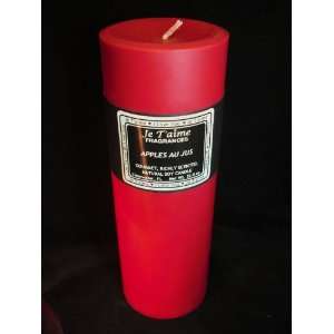  Apples Au Jus Soy Pillar Candle 3 x 9 