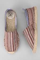 Anchor Yarn Dyed Stripe Espadrille