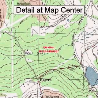   Map   Windber, Pennsylvania (Folded/Waterproof)