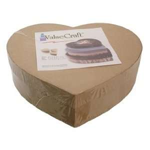  Craft Pedlars Paper Mache Value Package Box Heart Thin 