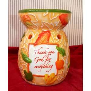  Thank You God for Everything Wax Burner Thanksgiving 