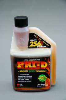 Pri D Fuel Treatment. Now store your diesel for YEARS  