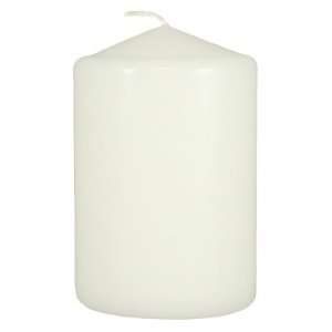   ) Discount Unscented Ivory Pillar Candles Qty 12