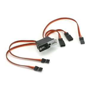  Spektrum Dual I/O 3 Wire Switch Harness Toys & Games