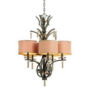 Nulco Lighting Chandeliers 3445 Sydney Chandelier in Honey Silver with 