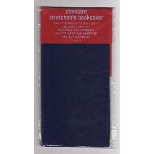  Stretchable Book Cover   Navy Blue