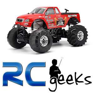 HPI RC Car Monster King NWK 1 Clear Body Shell 7802  
