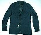 Mens Theory Bastian Kaiser 2 Button Blazer Jacket with Epaulets 38 NWT 