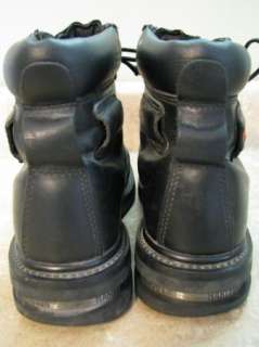 HARLEY DAVIDSON Lace Up MOTORCYCLE BOOTS 88370 sz 8.5 M  