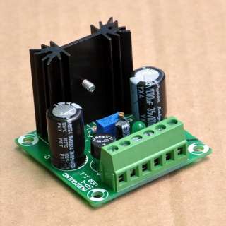 Voltage Regulator Kit, AC/DC in, DC out, Based on LM317  