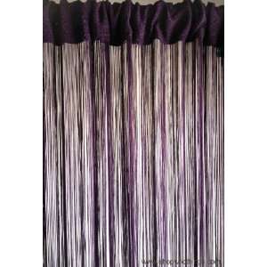  String Curtain Deep Purple   18 Strings Per Inch   36 x 