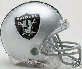 Oakland Raiders Riddell Replica NFL Mini Helmet New  