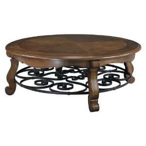    Hammary Siena Round Coffee Table with Wood Top