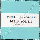 Moda Bella Solids Robins Egg Blue 9900 85 Charm Pack 42 5 Cotton 