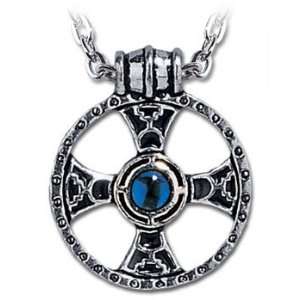  Ring Cross Pendant By Alchemy Gothic, England Jewelry