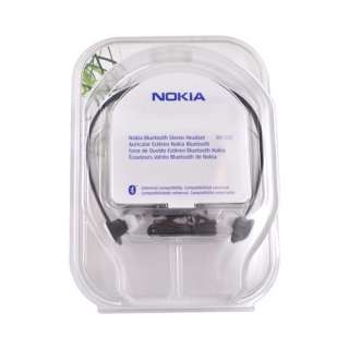WHITE BLACK Nokia Bluetooth Stereo Headset BH505  