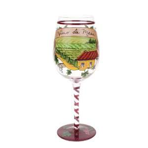  Top Shelf Vino de Mesa Wine Glass