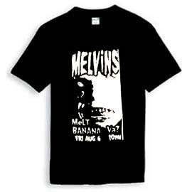 Melvins T Shirt Melt Banana New S,M, L, XL  