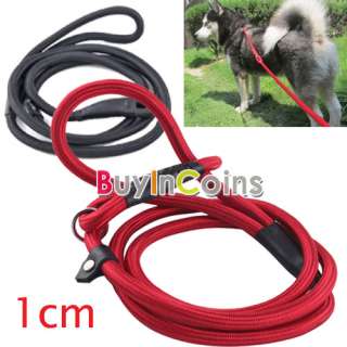   Dog Training Use Nylon Adjustable P Rope Collar Leash Strap 1cm  