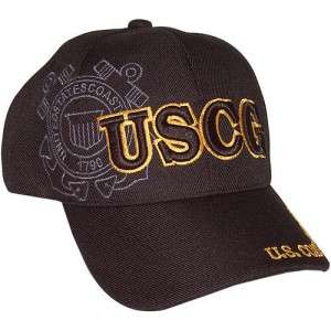 USCG, COAST GUARD,HOMELAND SECURITY,BLACK,HAT,CAP  