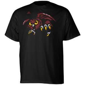  adidas Temple Owls Second Best T Shirt   Black Sports 