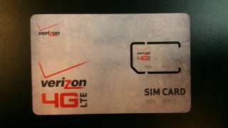 Lot of 50   Verizon Wireless 4G LTE SIM Card 2FF  