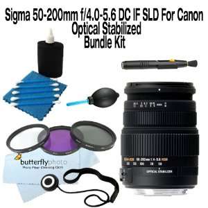  Sigma 50 200mm f/4.0 5.6 DC IF SLD Optical Stabilized (OS 