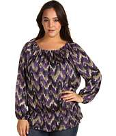   Size Ikat Herringbone New Peasant Top $44.99 (  MSRP $89.50