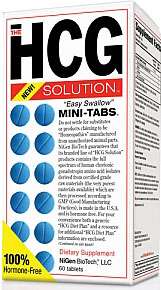 The HCG Solution 30 Mini tabs NiGen BioTech 6/13  