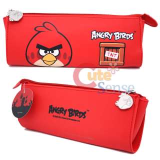 Angry Birds Red Bird Pencil Case Cosmetic / Pouch Bag Rovio Licensed 