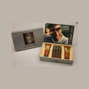  Cubano Fragrance 3 piece Tin set. Gift Box Beauty