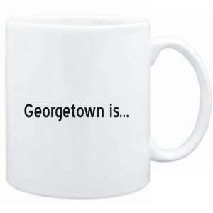  Mug White  Georgetown IS  Usa Cities