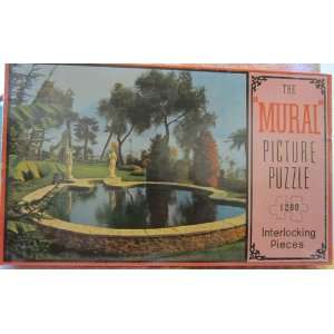  The Mural Picture Puzzle Italian Fish Pond 0ver 1200 