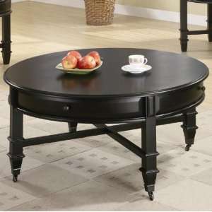  Montrose Classic Round Cocktail Table by Coaster