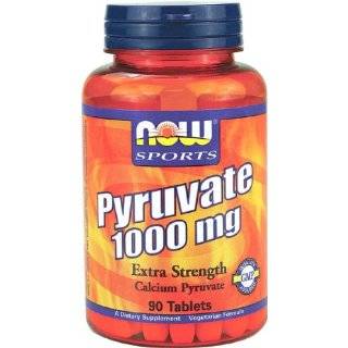 NOW Sports, PYRUVATE 1000mg 90 TABS