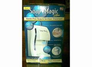 Soap Magic Hands Free Soap Dispenser (White) Hands free soap dispenser 