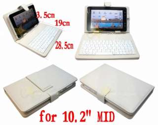 10.2CASE + KEYBOARD FOR EPAD APAD ANDROID TABLET white  