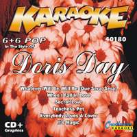 Chartbuster Karaoke Songs CDG CB40180 Doris Day  