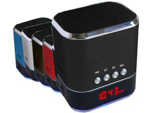    1325 Portable Speaker with USB/MICRO SD/AUX Inputs & FM Radio  
