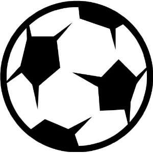  Soccer Ball Decal Sticker