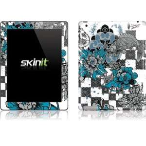 Skinit Reef   Koi Botanical (cool) Vinyl Skin for Apple iPad 2