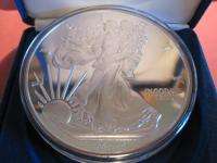 1986 1996 1 pound American eagle proof in box .999 fine silver  