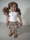 Doll Clothes Fit American Girl 18 Pretty Dress with Matching Shoes