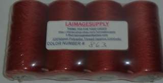 Spun Polyester Quilting/Quilters/Serger Sew,Thread #863  