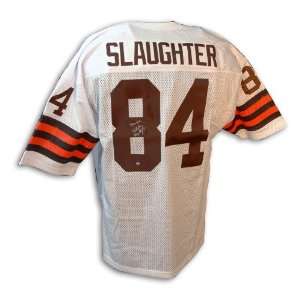 Webster Slaughter Autographed Jersey   Throwback White