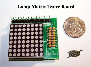 Pinball Circuit Board Tester Lamp Matrix Simulator  