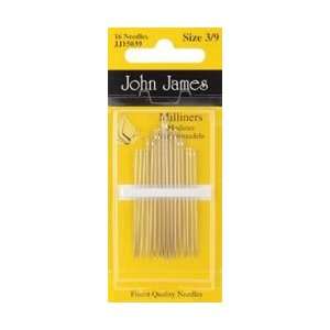  Colonial Needle Milliners Hand Needles Size 3/9 16/Pkg 