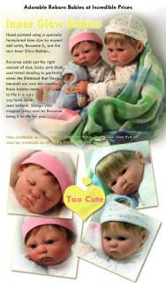 Reborn Baby Pre Painted Reborn Dolls assembled or you assamble and add 