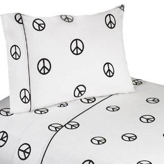   Peace Sign Tie Dye Childrens Bedding 4pc Twin Set