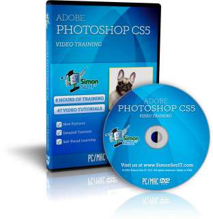 Adobe PHOTOSHOP CS5 Software Training Video Tutorials  